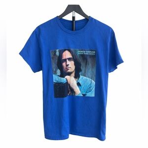 Men's Blue Graphic Tee James Taylor